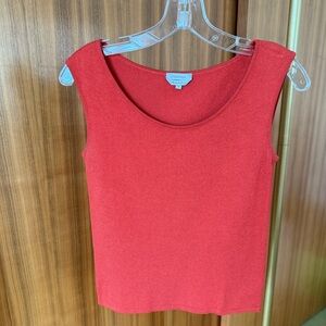 MaxMara silk blend tank.